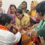 बिहान की दीदियों ने उपमुख्यमंत्री  विजय शर्मा को राखी बांधकर दी बधाई, साझा किए गुजरात भ्रमण के अनुभव